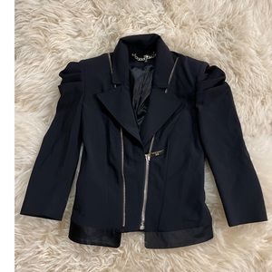 Elisabetta Franchi Zipper Blazer